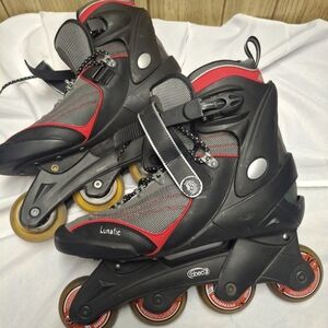 LUNATIC ROLLER BLADES MICROLOCK AEBC3 KRYPTONICS FITNESS 76MM 82A US M11, US W12
